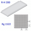 Металлические кассеты HOOK-ON Metal Микроперфорация Rd 1522 с флисом 400x3000x50 мм (BP3857M6D2) R-H 200
