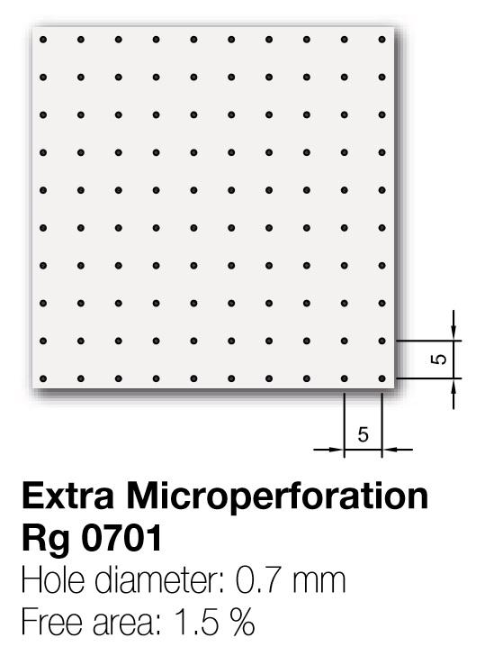 Металлические кассеты CLIP-IN Metal Экстра Микроперфорация Rg 0701 с флисом 400x2500x40 мм (BP3835M6D2) R-Clip без фаски цена