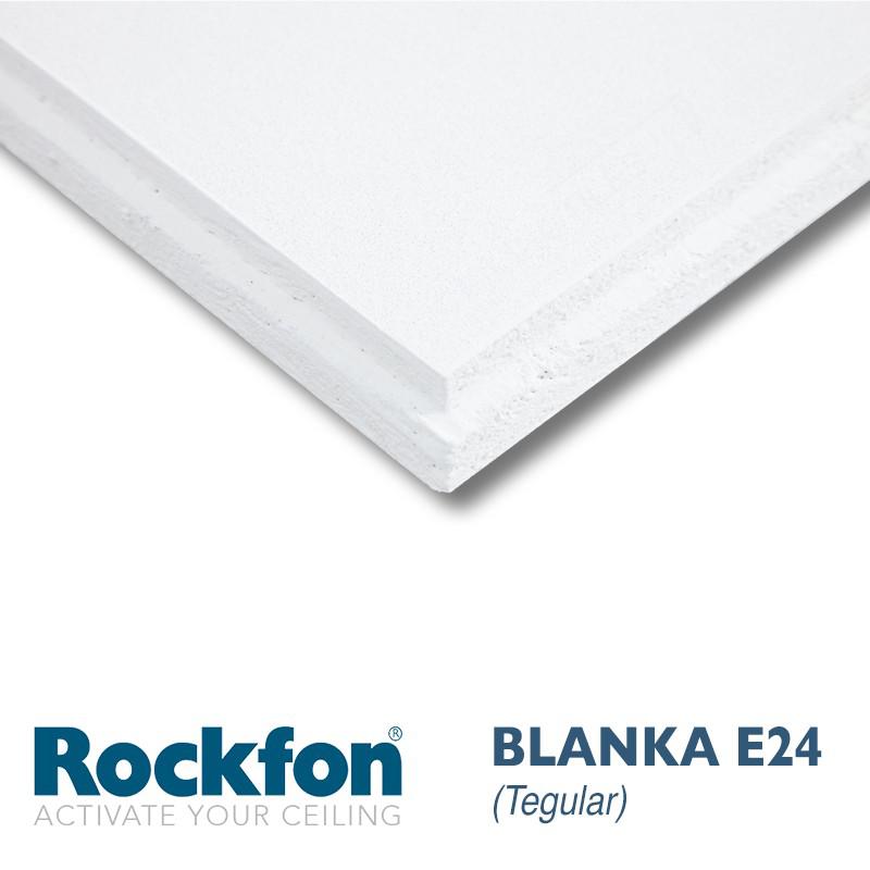 Потолочная панель Rockfon Blanka 600x600x20 кромка E24S8 Белый цена