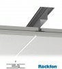 Потолочная панель Sonar 600x600x20 мм кромка D цвет белый