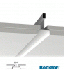 Потолочная панель Sonar 600x600x20 мм кромка E24 цвет белый