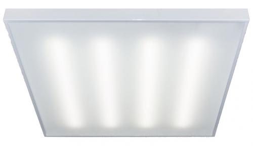 Светодиодный светильник с рассеивателем Опал встраиваемый в потолок Армстронг, так же возможна установка накладным способом, Universal