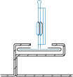 Кассетные потолки с кромкой Vector