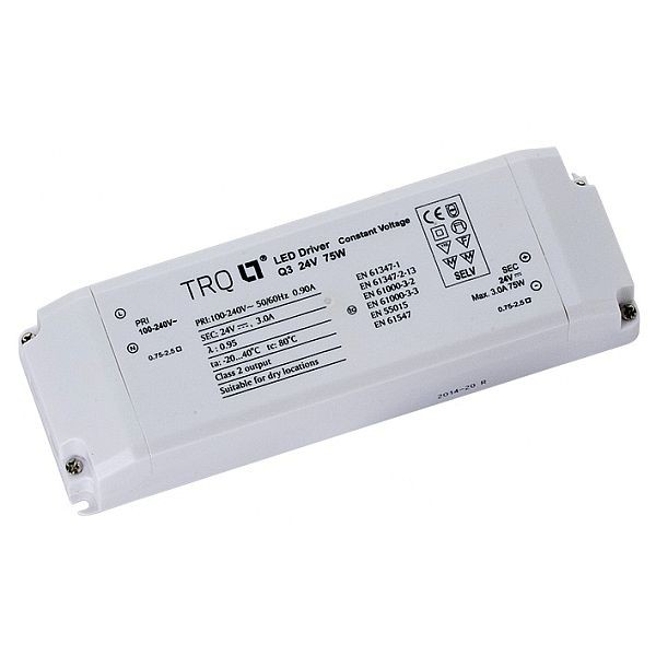 Драйвер LED 75W 24V (TRQ Q3 24V75W) - 6002001480 цена