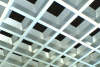 Потолок Грильято пирамидальный в комплекте 100х100х35 белый А903 rus