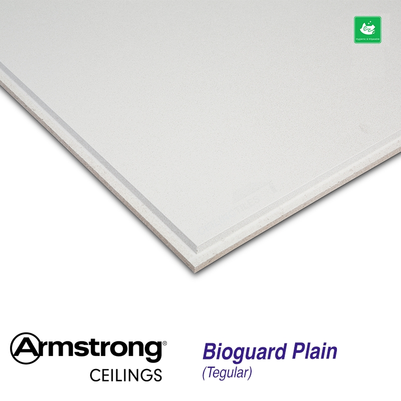 Потолочная панель Bioguard plain tegular 600x600x15 цена