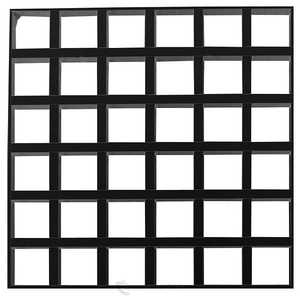 Решетка в сборе Cellio C36 (размер ячейки 100x100x37) - черный 600x600x37 мм (BP9004M6JBK) цена