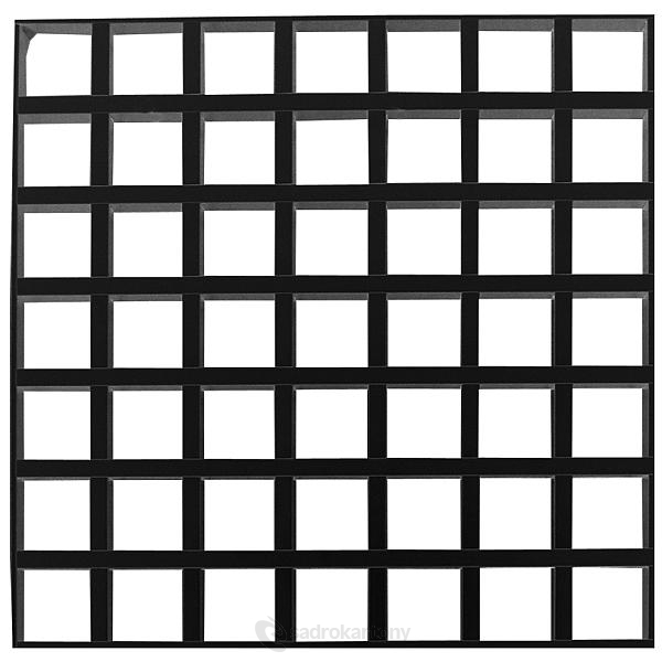 Решетка в сборе Cellio C49 (размер ячейки 86x86x37) - черный 600x600x37 мм (BP9003M6JBK) цена