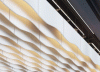Потолочный фрагмент-экран Optima Baffles Curves 1200x400x40 мм