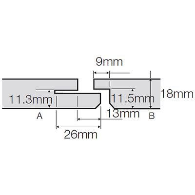 Кромка SL2 у панелей Perla OP 0.95