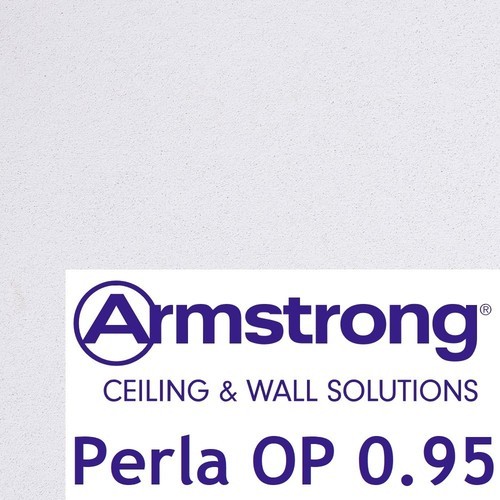 Потолочная панель PERLA OP - 0,95 кромка microlook 90 600x600x15 BP5174M4