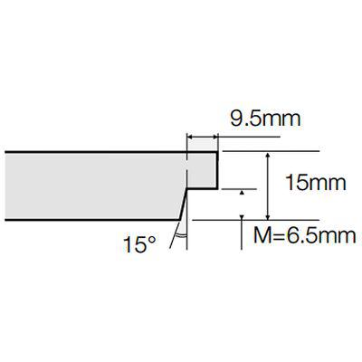 Кромка tegular у Prima PLain - размеры Кромка tegular у Prima PLain - размеры