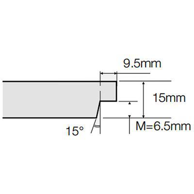 Кромка tegular у Prima PLain - размеры