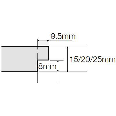 Кромка tegular потолочной панели Optims 1200x600 мм Кромка tegular потолочной панели Optims 1200x600 мм