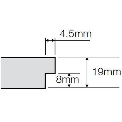 Размер кромки microlook 90 у потолочных плит Ultima+