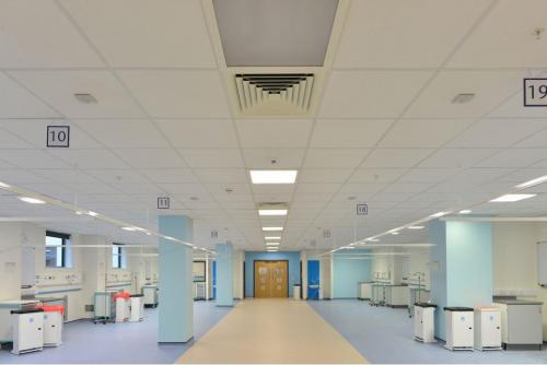 Потолочные панели Bioguard plain Board 600x600x15 устанавливаются на потолок в медицинских и исследовательских центрах, а так же в детских учреждениях и помещениях с повышенными требованиями к гигиене.