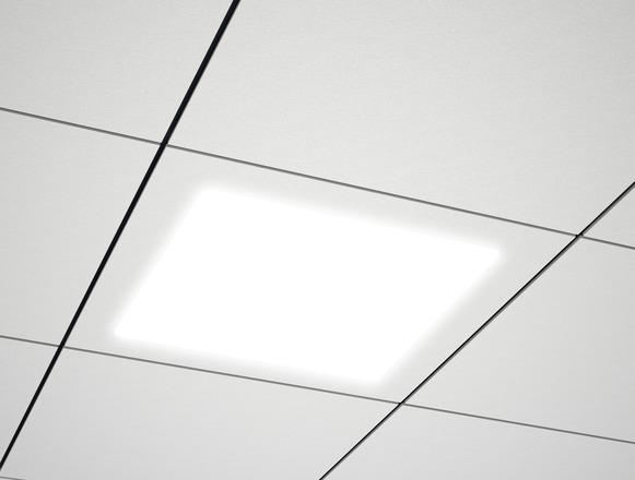 Светильник в сборе с плафоном Square 43 Ds Panel LED 600 x 600 мм цена