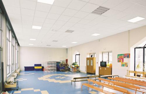 Детский спорт-зал с потолком Opta A 600x600 мм