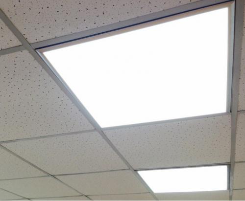 потолок со светодиодными панелями Lezard LZ-LED Р14 595х595 мм