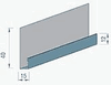 Фасадный профиль PU светло-серый А704 оцинковка