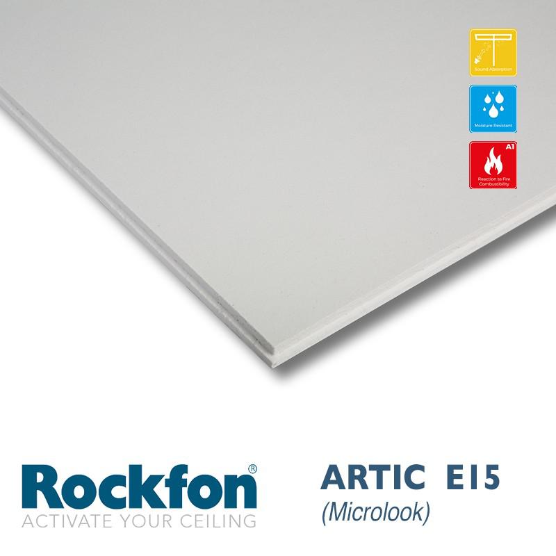 Потолочная панель Artic 600x600x15 мм кромка E15 цвет белый цена