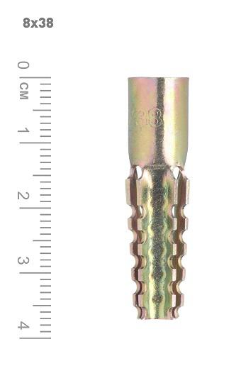 Дюбель для газобетона A1508038 8х38 6,55 кг/1000 шт, 2500 шт. цена